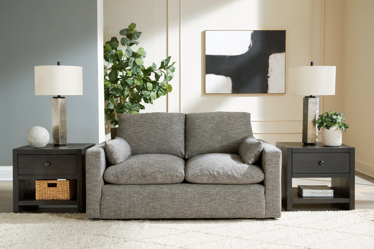 Furniture City Biloxi - Ashley Furniture - Dramatic Living Room - Loveseat / Granite - 1170235