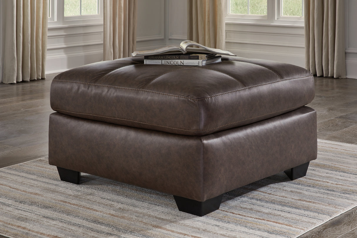 Furniture City Biloxi - Ashley Furniture - Barlin Mills Living Room - Oversized Accent Ottoman / Umber - 1700308