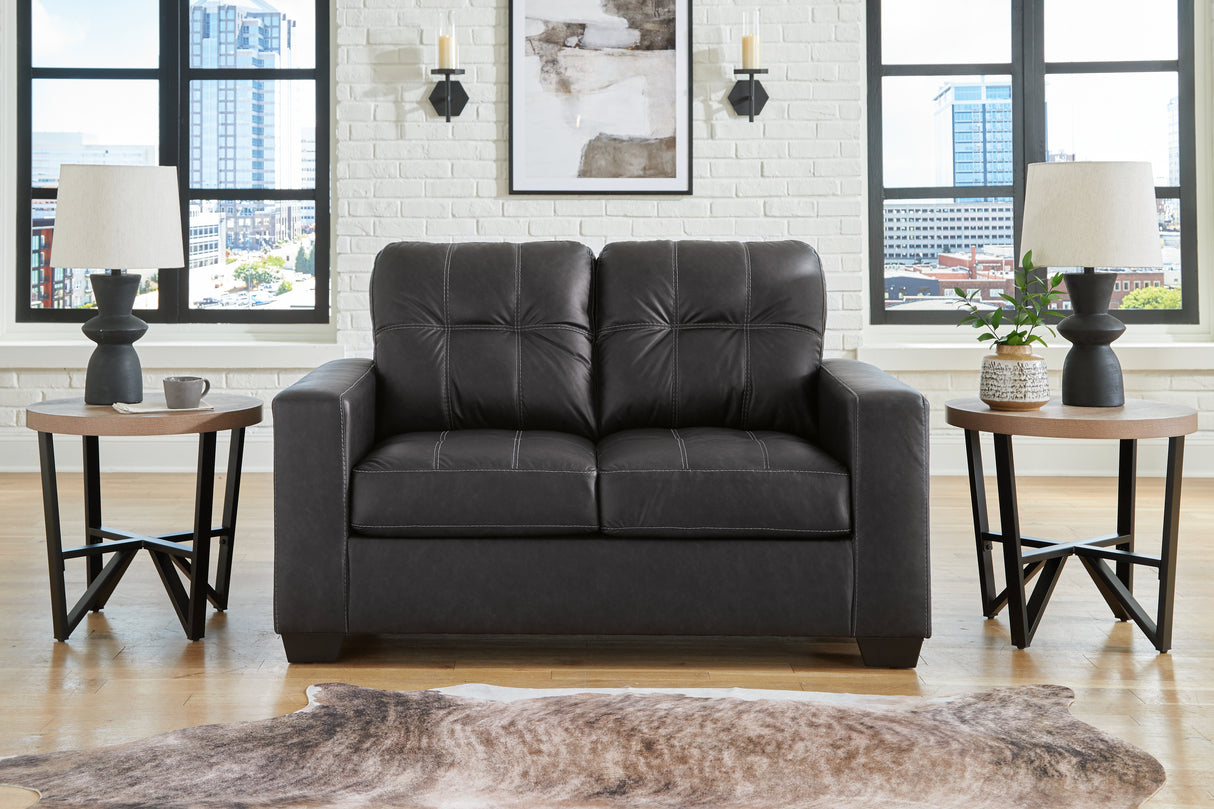 Furniture City Biloxi - Ashley Furniture - Barlin Mills Living Room - Loveseat / Carbon - 1700435