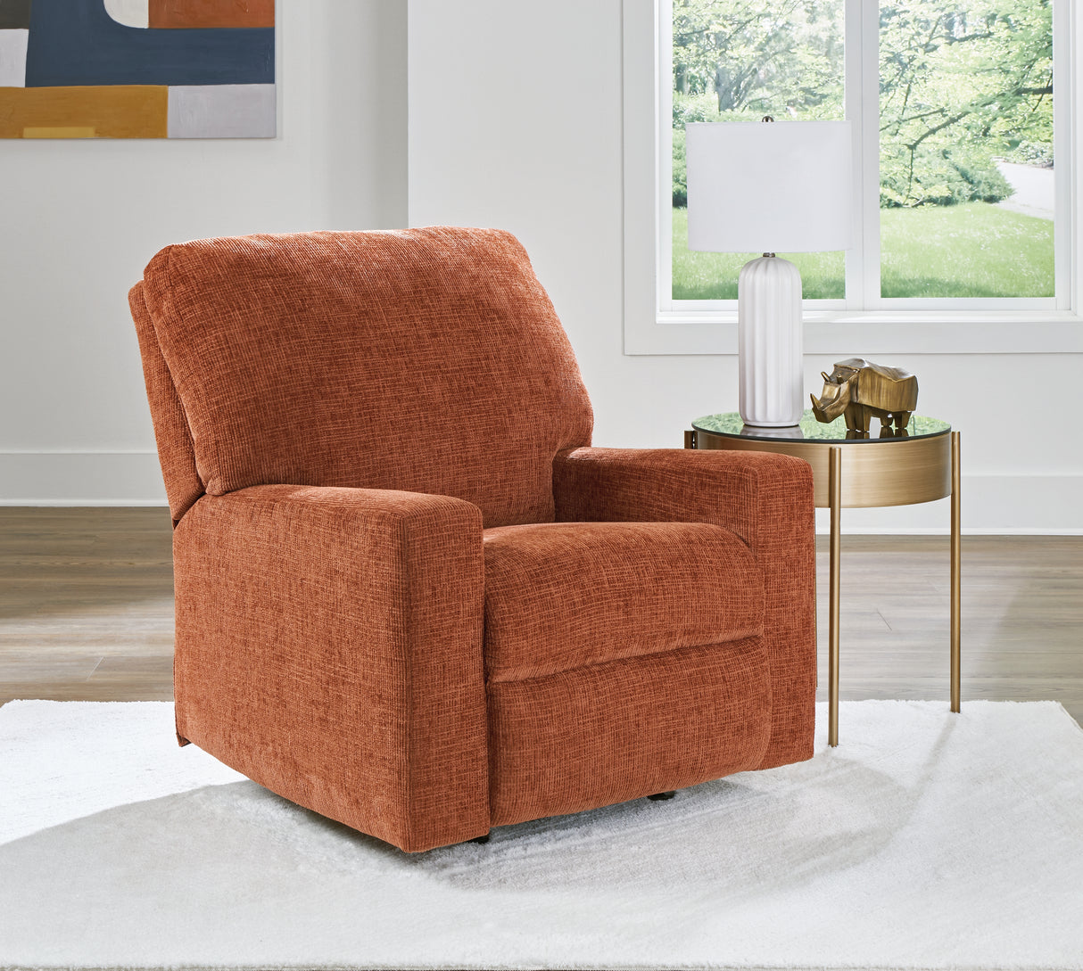Furniture City Biloxi - Ashley Furniture - Aviemore Living Room - Rocker Recliner / Spice - 2430425