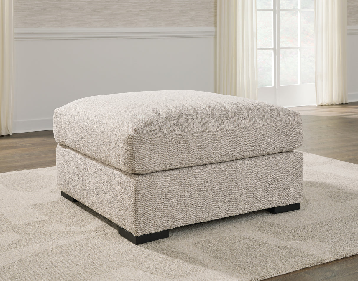 Furniture City Biloxi - Ashley Furniture - Ballyton Living Room - Oversized Accent Ottoman / Sand - 2510208