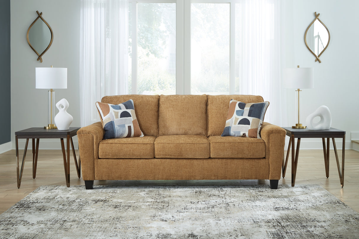 Furniture City Biloxi - Ashley Furniture - Erinslane Living Room - Sofa / Honey - 2520738
