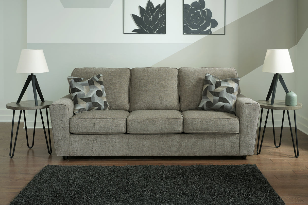 Furniture City Biloxi - Ashley Furniture - Cascilla Living Room - Loveseat / Pewter - 2680535