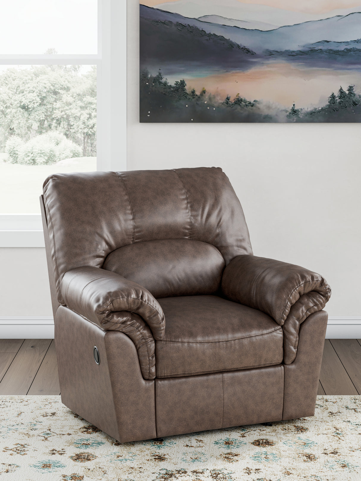 Furniture City Biloxi - Ashley Furniture - WillowBend Living Room - Rocker Recliner / Umber - PC2770525