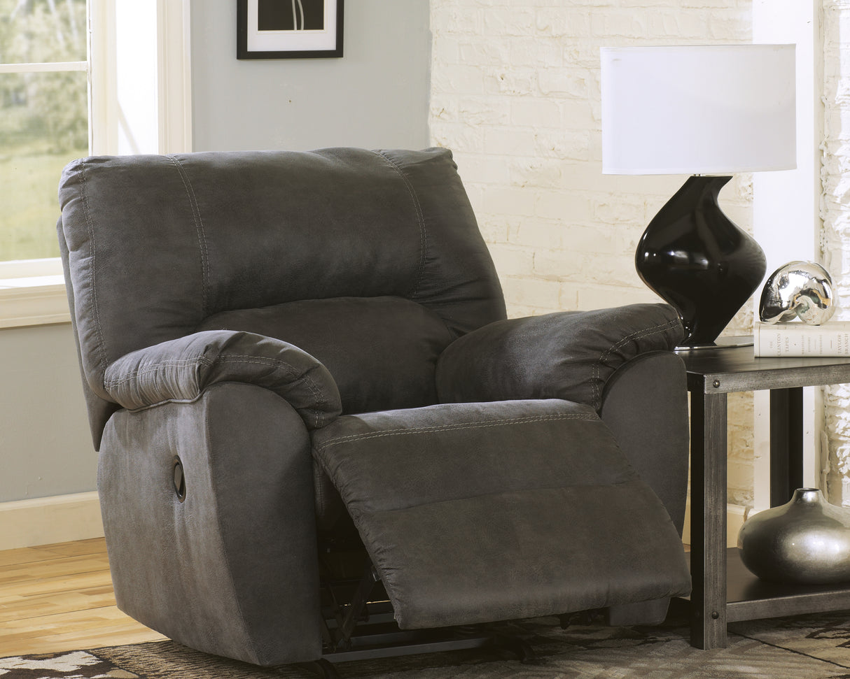 Furniture City Biloxi - Ashley Furniture - Tambo Living Room - Rocker Recliner / Canyon - 2780225