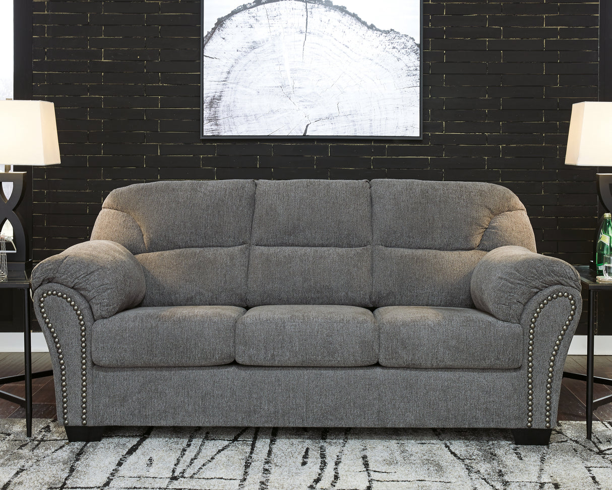 Furniture City Biloxi - Ashley Furniture - Allmaxx Living Room - Rocker Recliner / Pewter - 2810525
