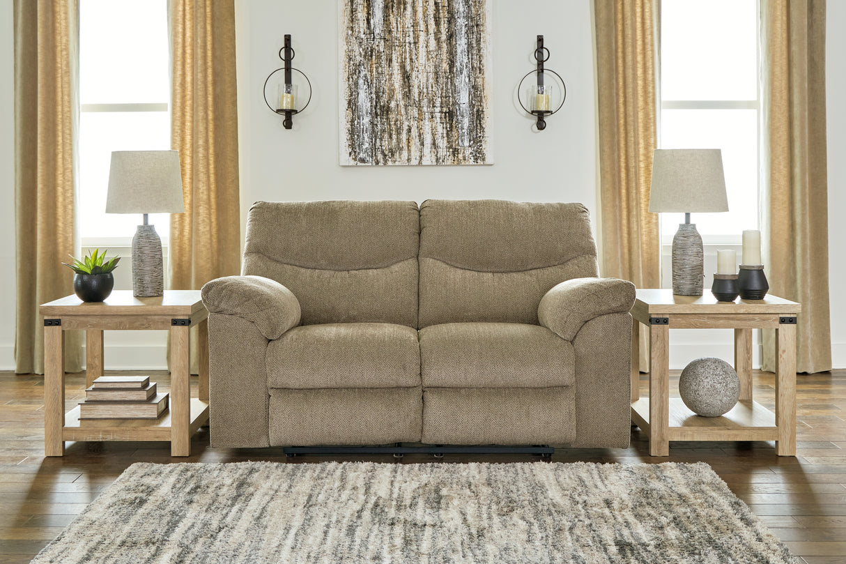 Furniture City Biloxi - Ashley Furniture - Alphons Living Room - Reclining Loveseat / Briar - 2820286