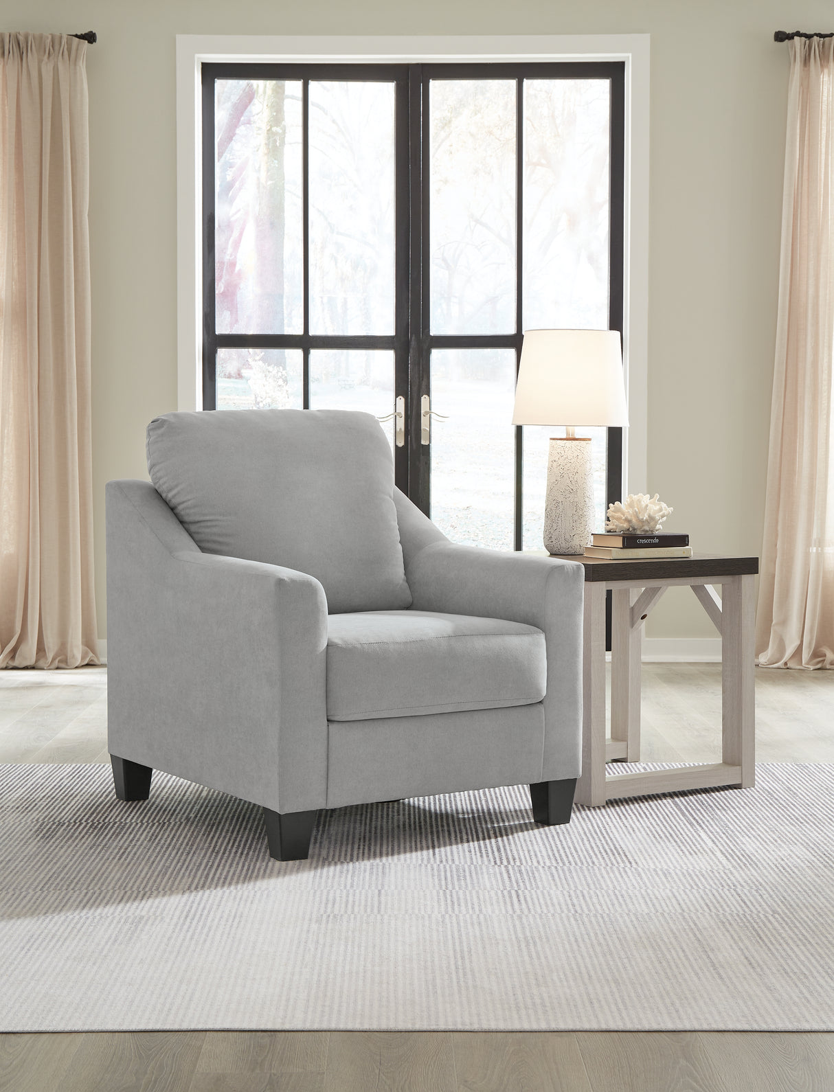 Furniture City Biloxi - Ashley Furniture - Adlai Living Room - Chair / Shadow - 3010320