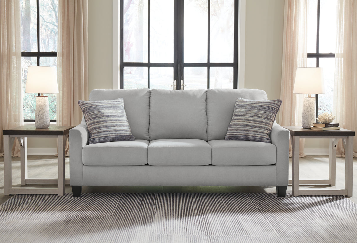 Furniture City Biloxi - Ashley Furniture - Adlai Living Room - Queen Sofa Sleeper / Shadow - 3010339