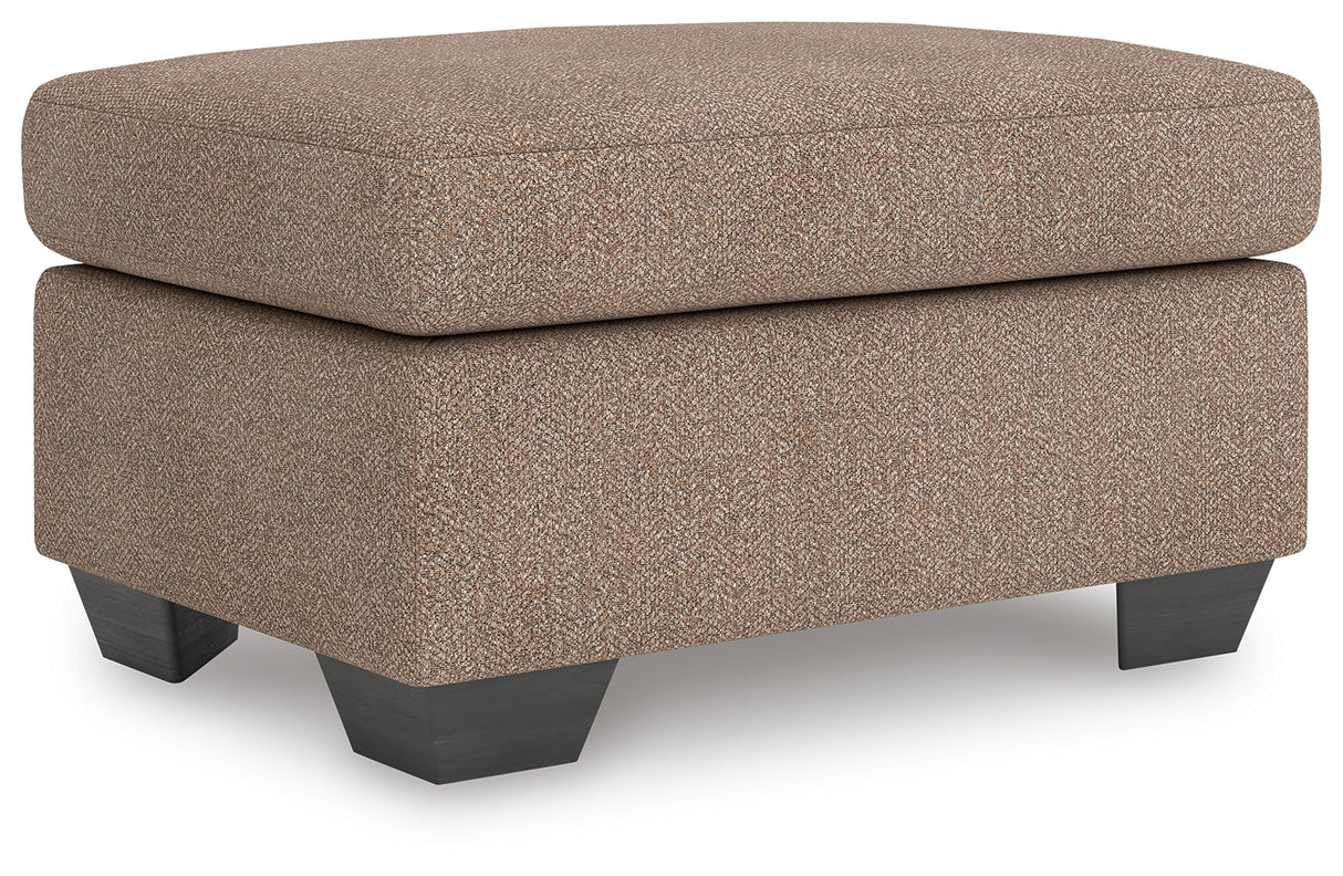Furniture City Biloxi - Ashley Furniture - Triston-Peaks Living Room - Ottoman / Suede - 3020414