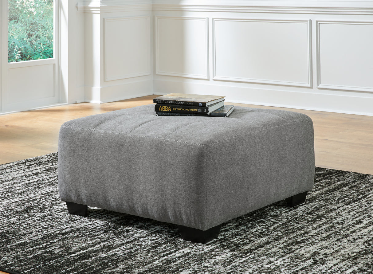 Furniture City Biloxi - Ashley Furniture - Birkdale Court Living Room - Oversized Accent Ottoman / Gray - 3240208