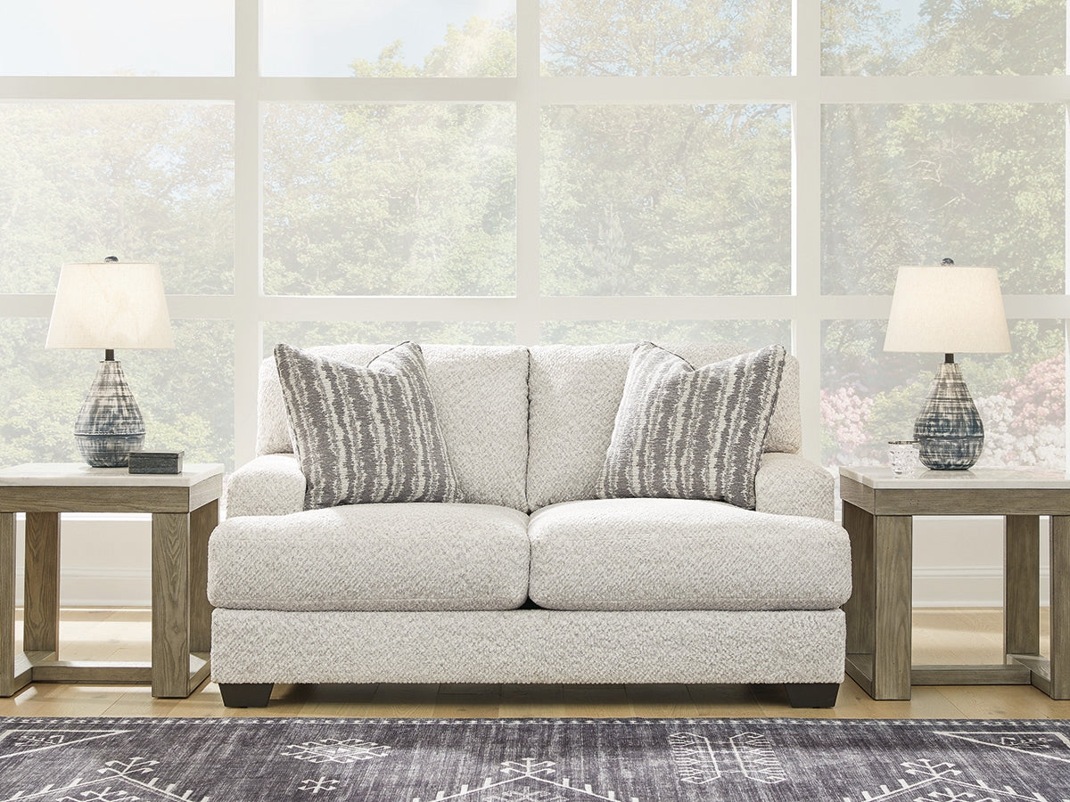 Furniture City Biloxi - Ashley Furniture - Brebryan Living Room - Loveseat / Flannel - 3440135