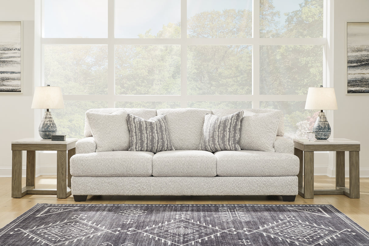 Furniture City Biloxi - Ashley Furniture - Brebryan Living Room - Sofa / Flannel - 3440138
