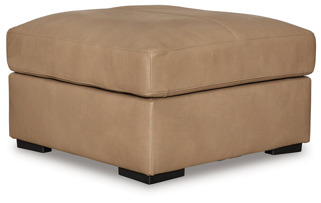 Furniture City Biloxi - Ashley Furniture - Bandon Living Room - Oversized Accent Ottoman / Toffee - 3800608