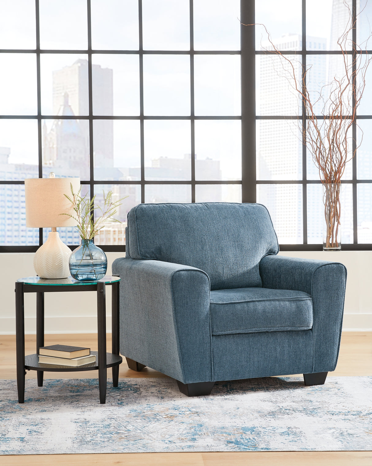Furniture City Biloxi - Ashley Furniture - Cashton Living Room - Chair / Blue - 4060520