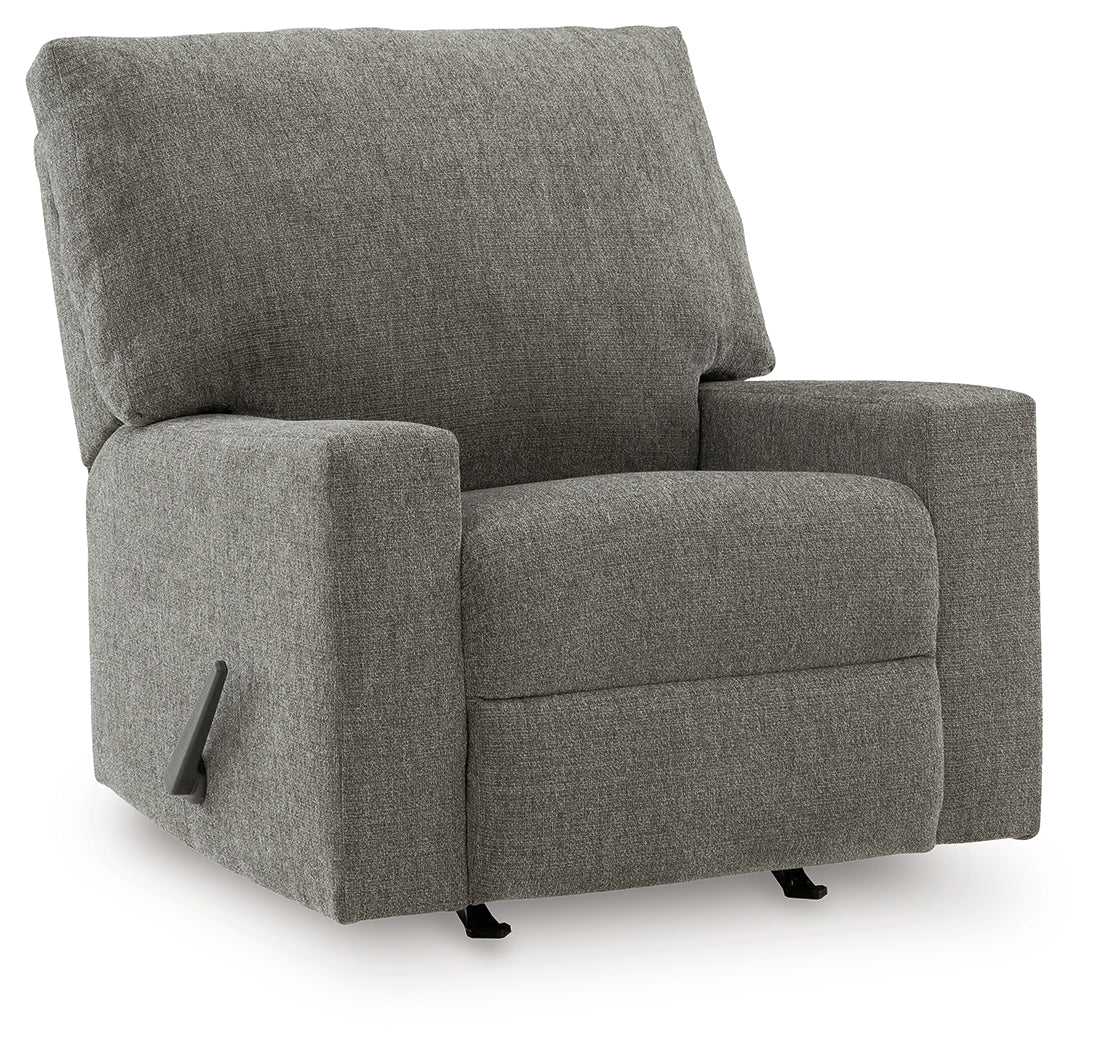 Furniture City Biloxi - Ashley Furniture - Revenna Living Room - Rocker Recliner / Greystone - PC4840525
