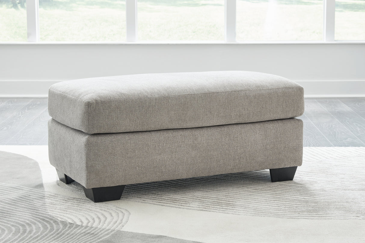 Furniture City Biloxi - Ashley Furniture - Avenal Park Living Room - Ottoman / Flannel - 5080514