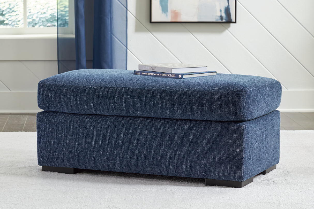 Furniture City Biloxi - Ashley Furniture - Evansley Living Room - Ottoman / Navy - 5450214