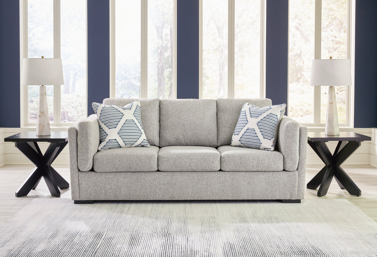 Furniture City Biloxi - Ashley Furniture - Evansley Living Room - Sofa / Pewter - 5450338