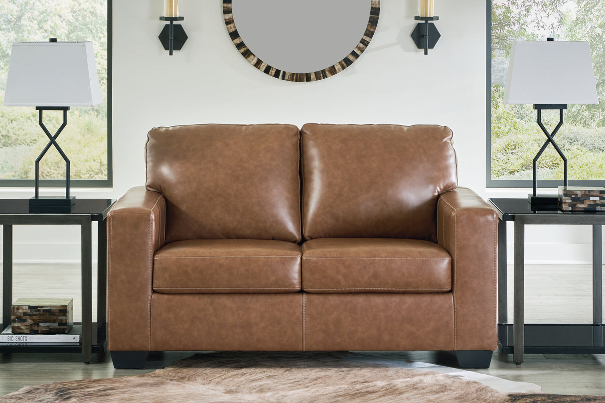 Furniture City Biloxi - Ashley Furniture - Bolsena Living Room - Queen Sofa Sleeper / Caramel - 5560339