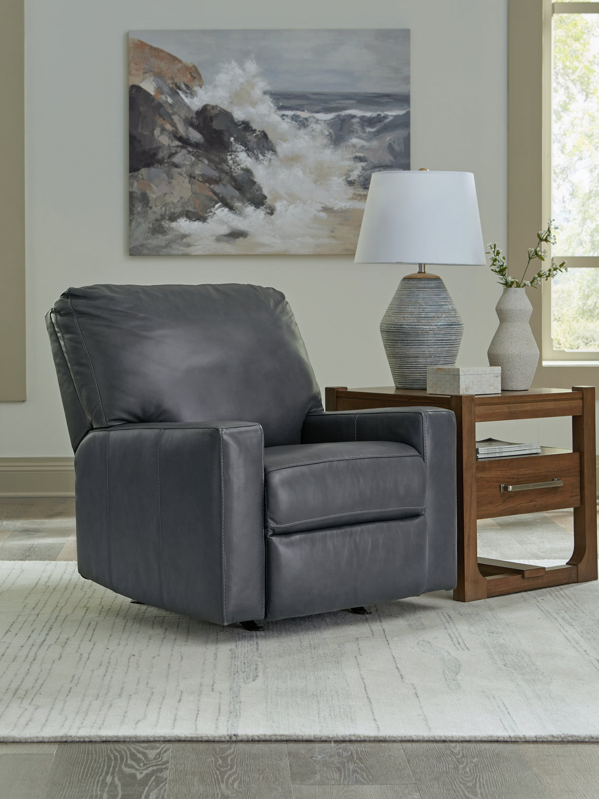 Furniture City Biloxi - Ashley Furniture - Bolsena Living Room - Rocker Recliner / Admiral - 5560425