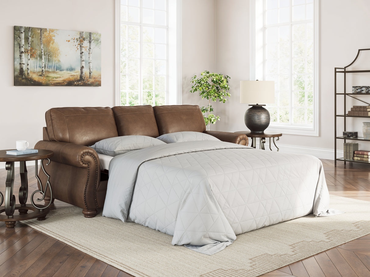 Furniture City Biloxi - Ashley Furniture - Chasemore Living Room - Queen Sofa Sleeper / Earth - PC5590239
