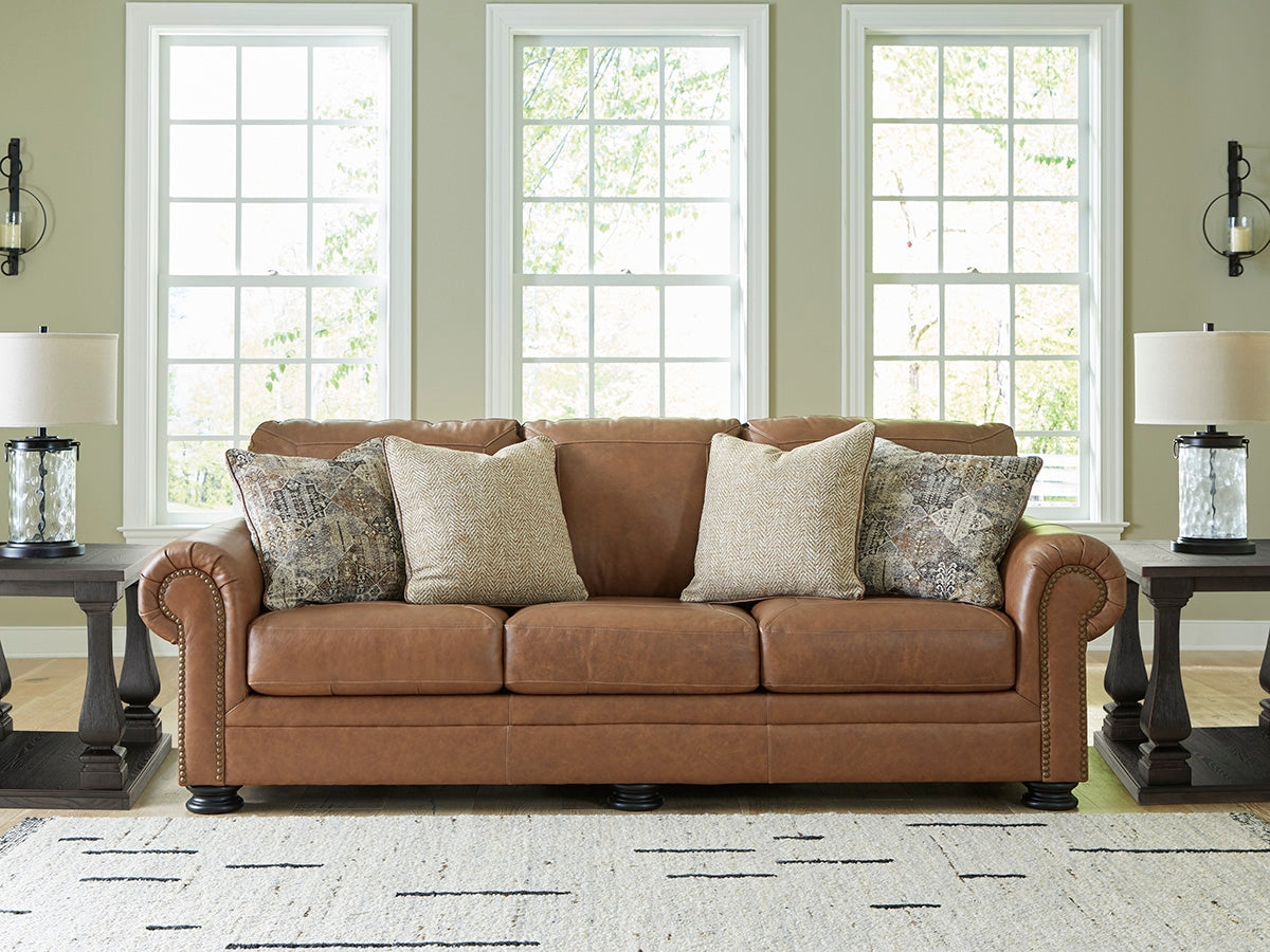 Furniture City Biloxi - Ashley Furniture - Carianna Living Room - Sofa / Caramel - 5760438