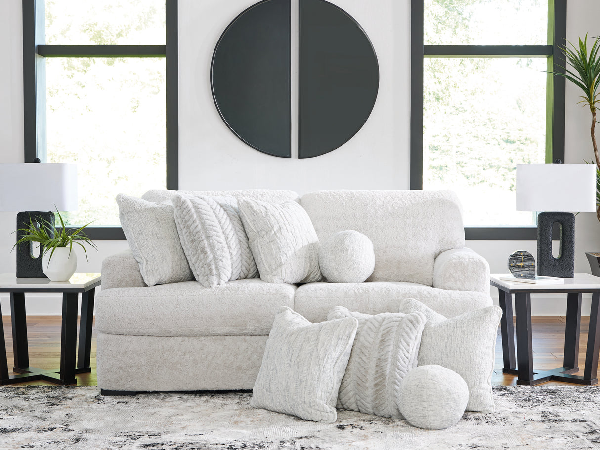 Furniture City Biloxi - Ashley Furniture - Cuddle Plush Sectional - RAF 2-Piece Sectional / Arctic - PC59106S9