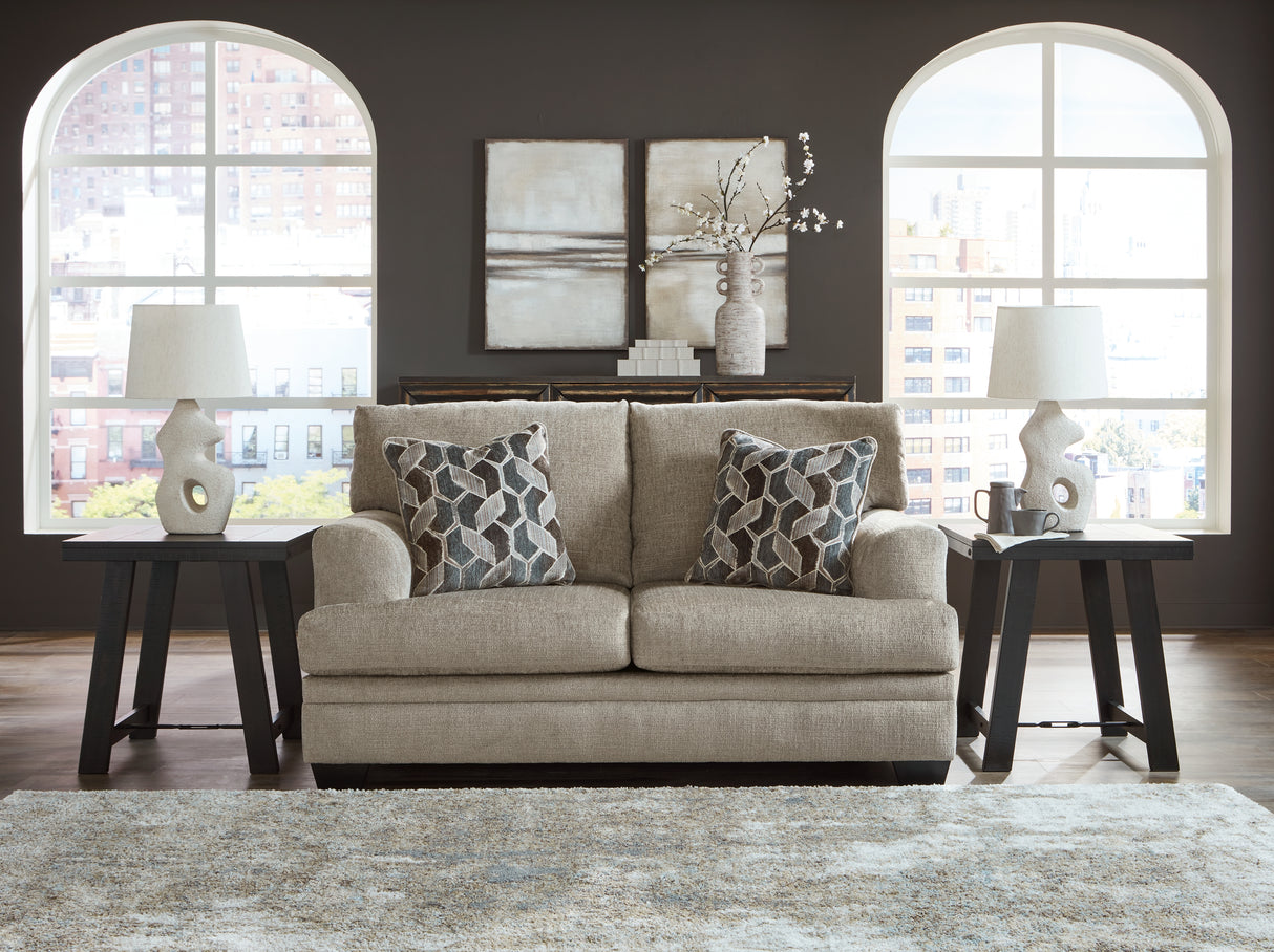 Furniture City Biloxi - Ashley Furniture - Stonemeade Living Room - Loveseat / Taupe - 5950435