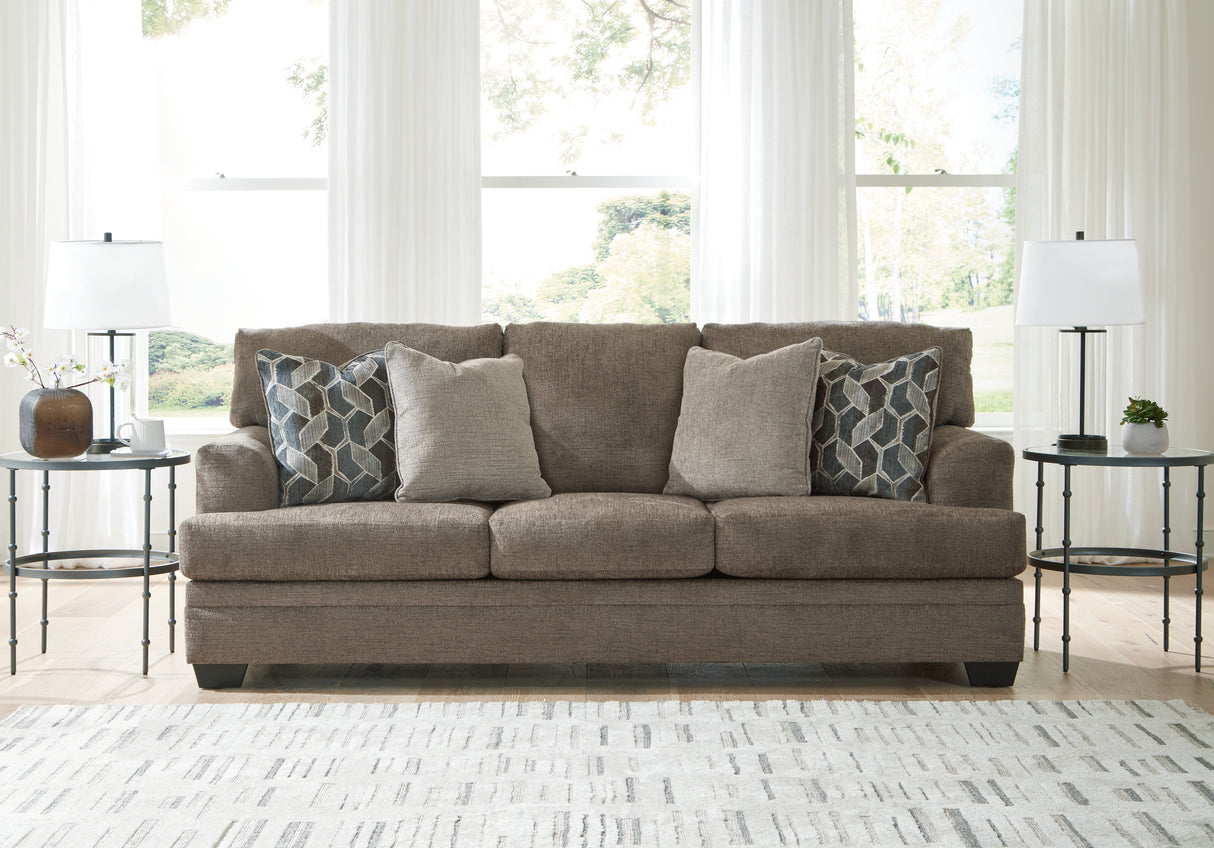 Furniture City Biloxi - Ashley Furniture - Stonemeade Living Room - Sofa / Nutmeg - 5950538