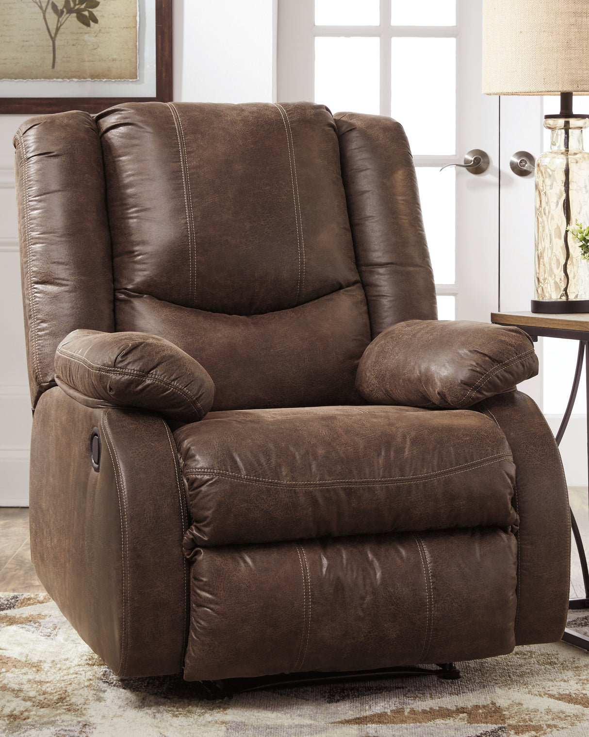 Furniture City Biloxi - Ashley Furniture - Bladewood Living Room - Zero Wall Recliner / Coffee - 6030529