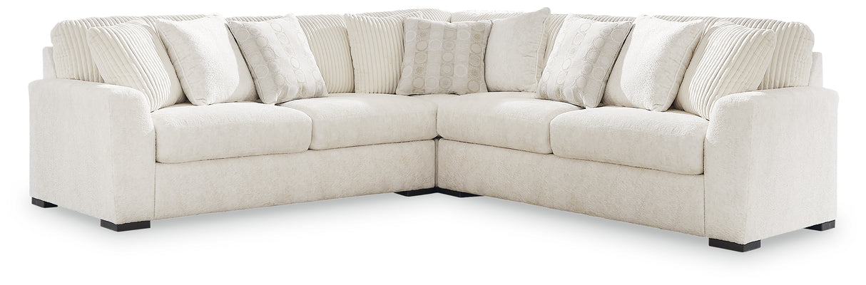 Furniture City Biloxi - Ashley Furniture - Chessington Sectional - LAF 3-Piece Sectional / Ivory - 61904S5