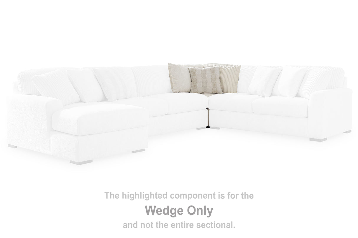 Furniture City Biloxi - Ashley Furniture - Chessington Sectional - Wedge / Ivory - 6190477