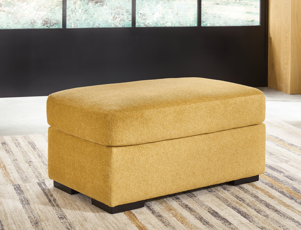 Furniture City Biloxi - Ashley Furniture - Keerwick Living Room - Ottoman / Sunflower - 6750614