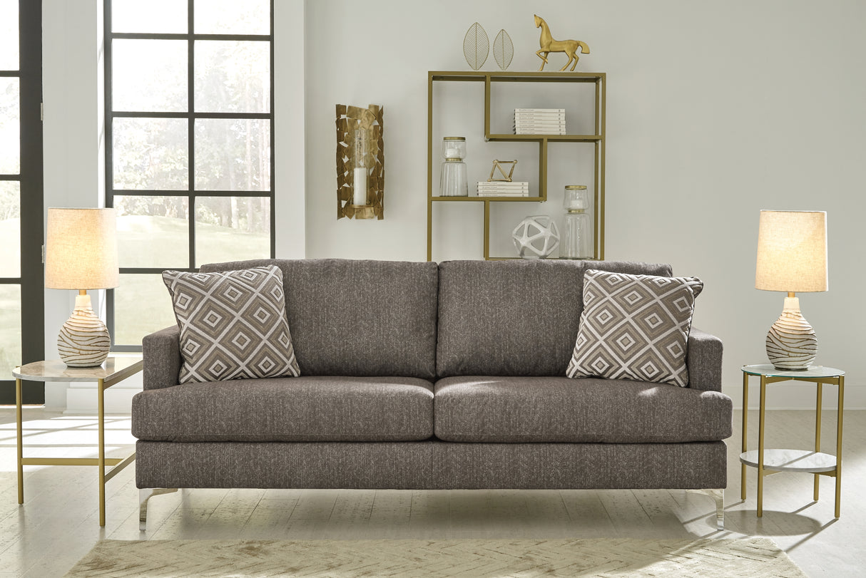 Furniture City Biloxi - Ashley Furniture - Arcola Living Room - RTA Sofa / Java - 82604S1