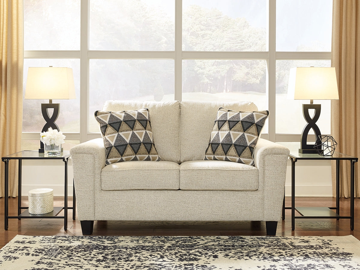 Furniture City Biloxi - Ashley Furniture - Abinger Living Room - Loveseat / Natural - 8390435
