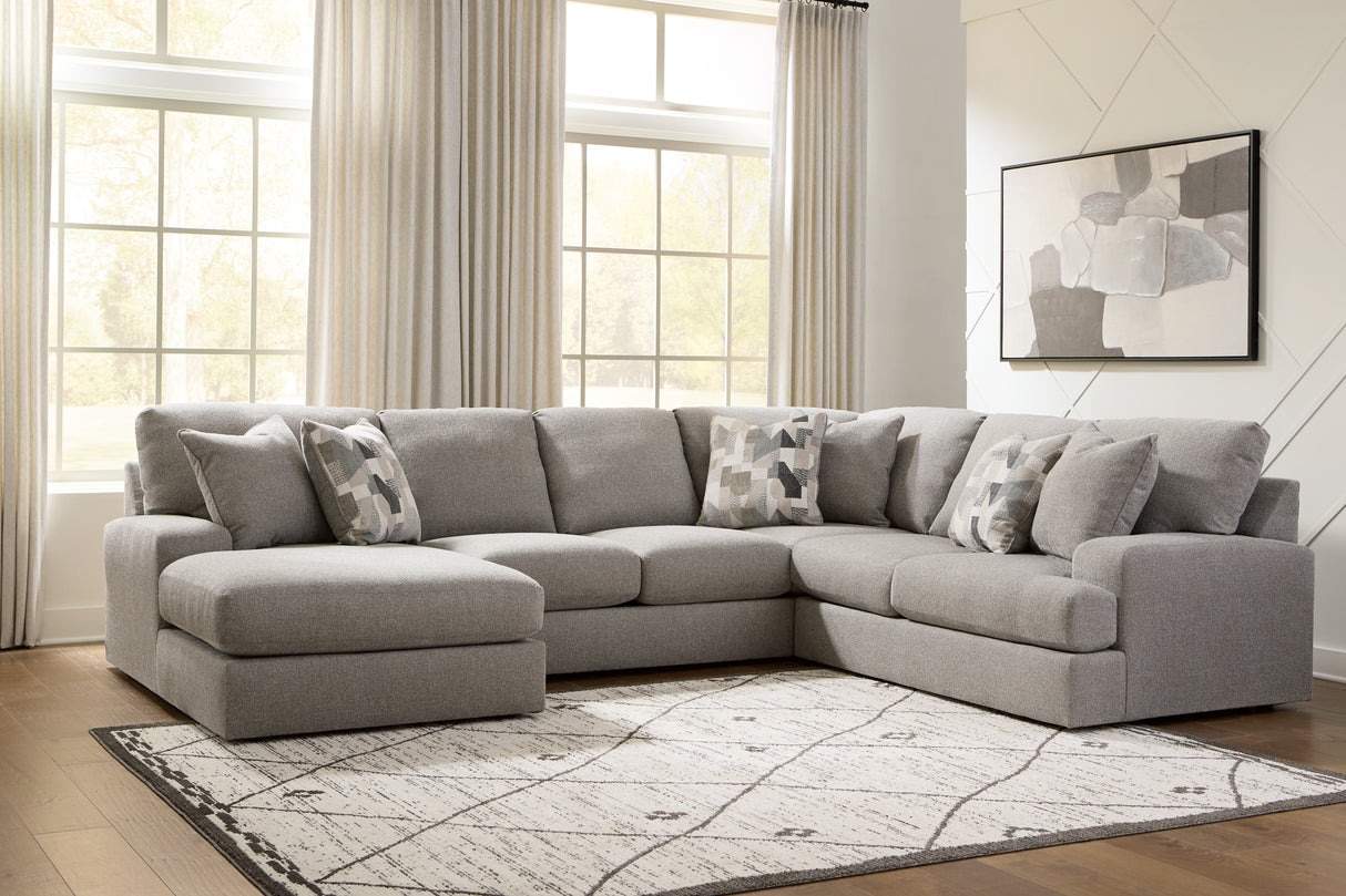 Furniture City Biloxi - Ashley Furniture - Lindon Sectional - 3-Piece Sectional with Chaise - 84704S3