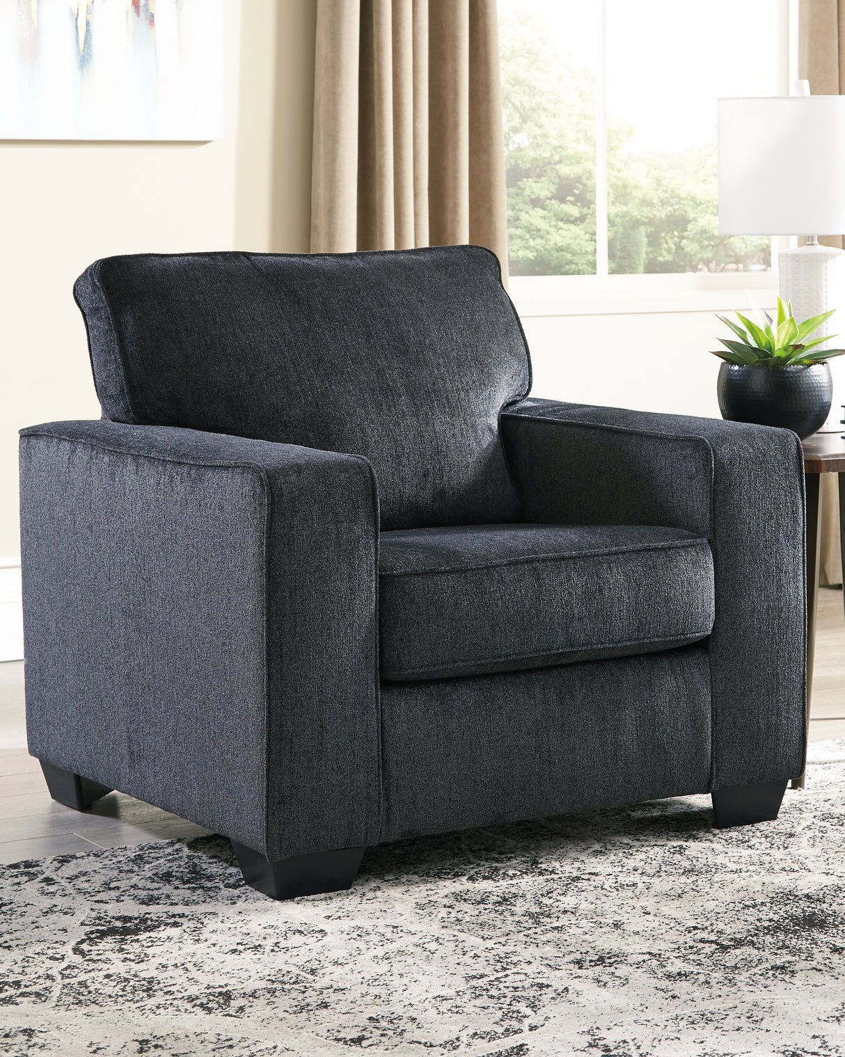 Furniture City Biloxi - Ashley Furniture - Altari Living Room - Chair / Slate - 8721320