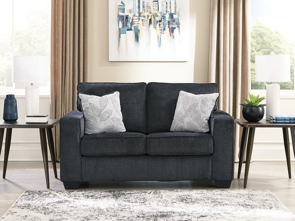 Furniture City Biloxi - Ashley Furniture - Altari Living Room - Loveseat / Slate - 8721335