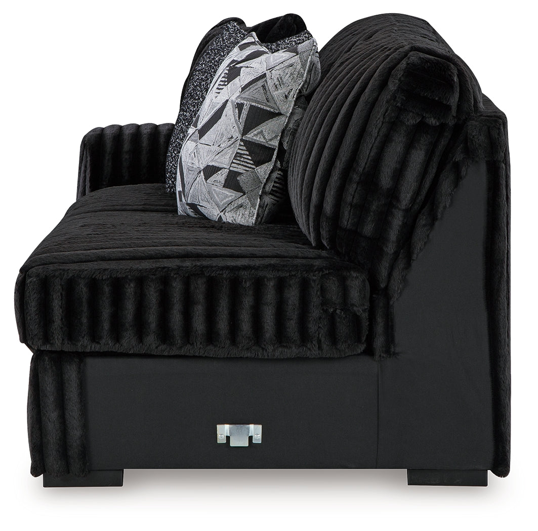 Midnight-Madness 4-Piece Sectional