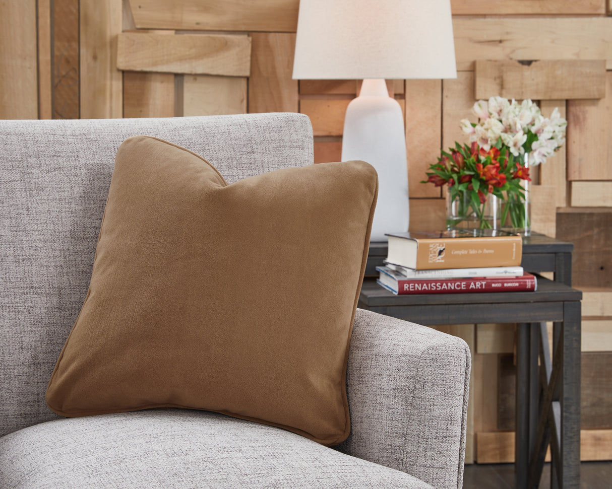 Furniture City Biloxi - Ashley Furniture - Caygan Pillows - Pillow (4/CS) / Honey - A1000917