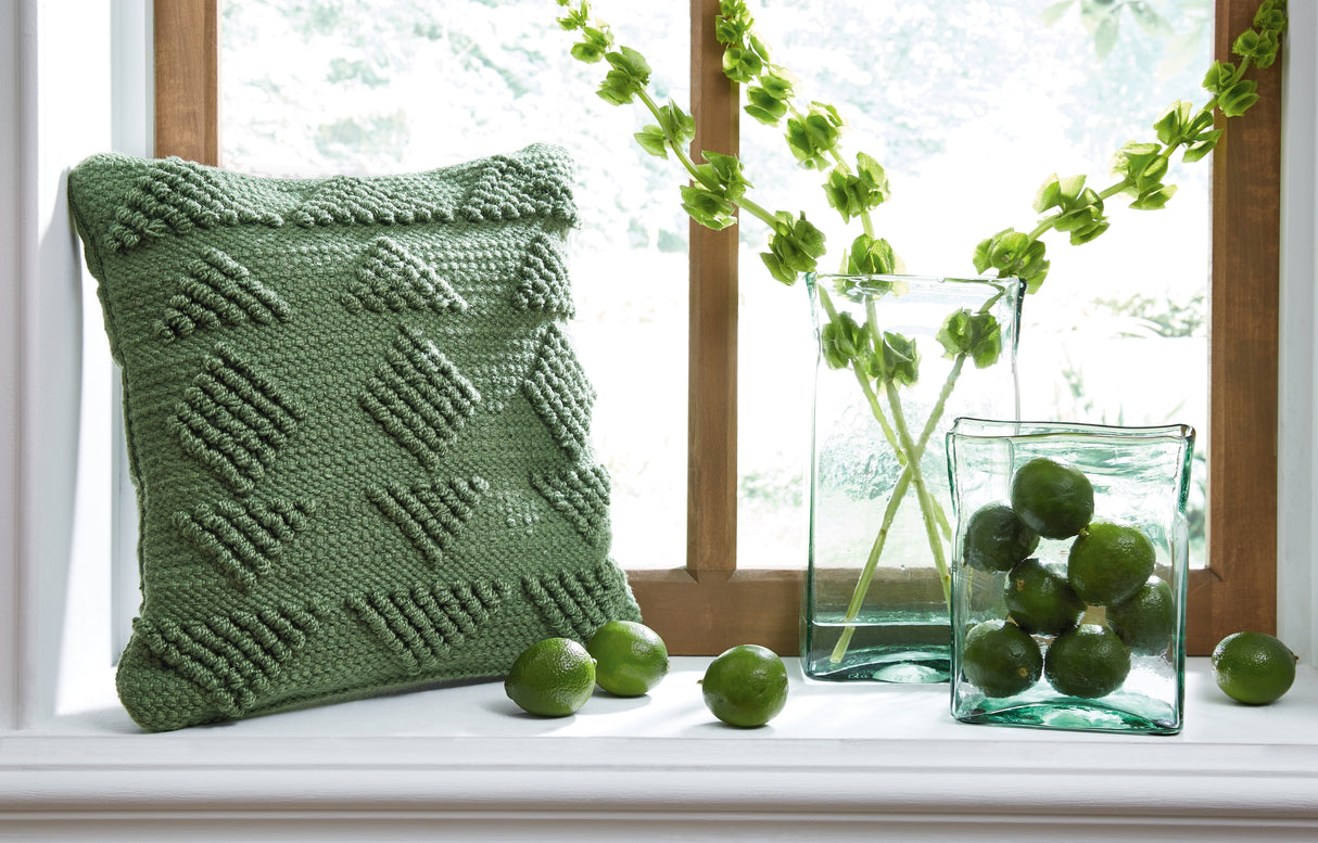 Furniture City Biloxi - Ashley Furniture - Rustingmere Pillows - Pillow (4/CS) / Green - A1001013