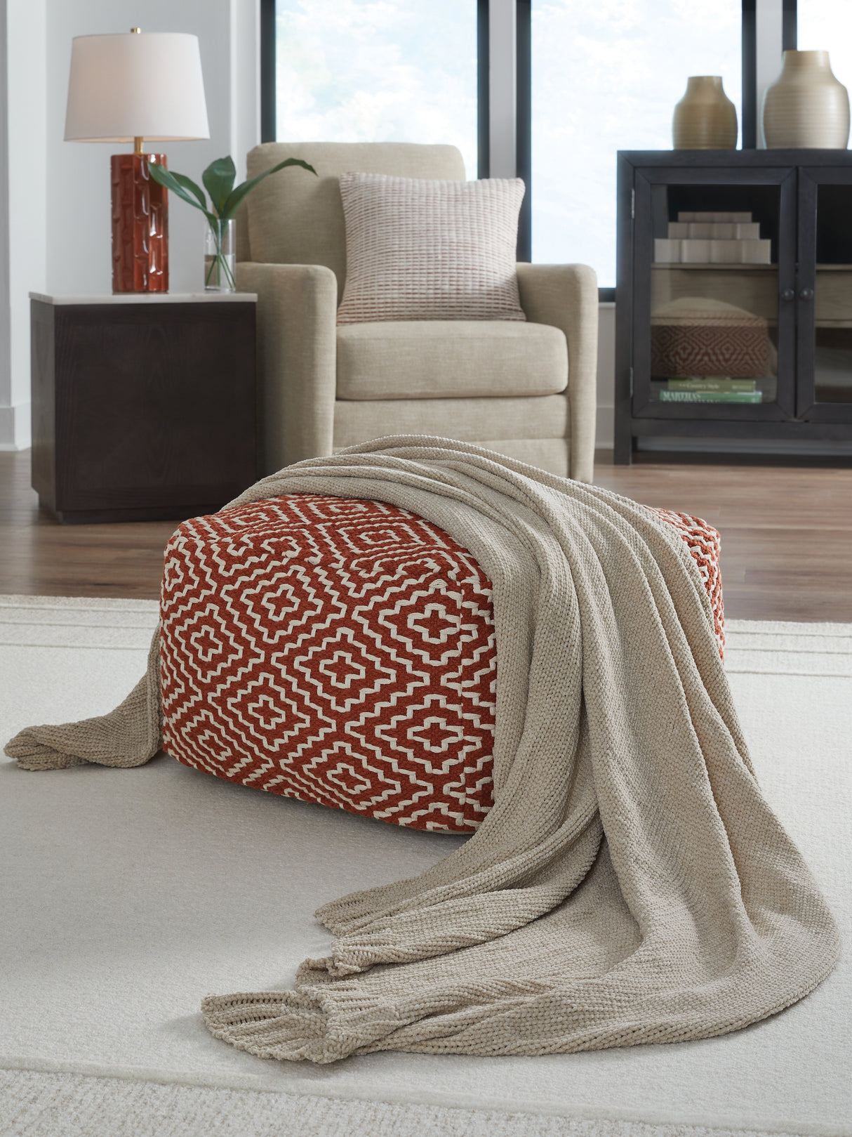 Furniture City Biloxi - Ashley Furniture - Anawood Throw (Set of 3) - Throw (3/CS) / Oatmeal - A1001096