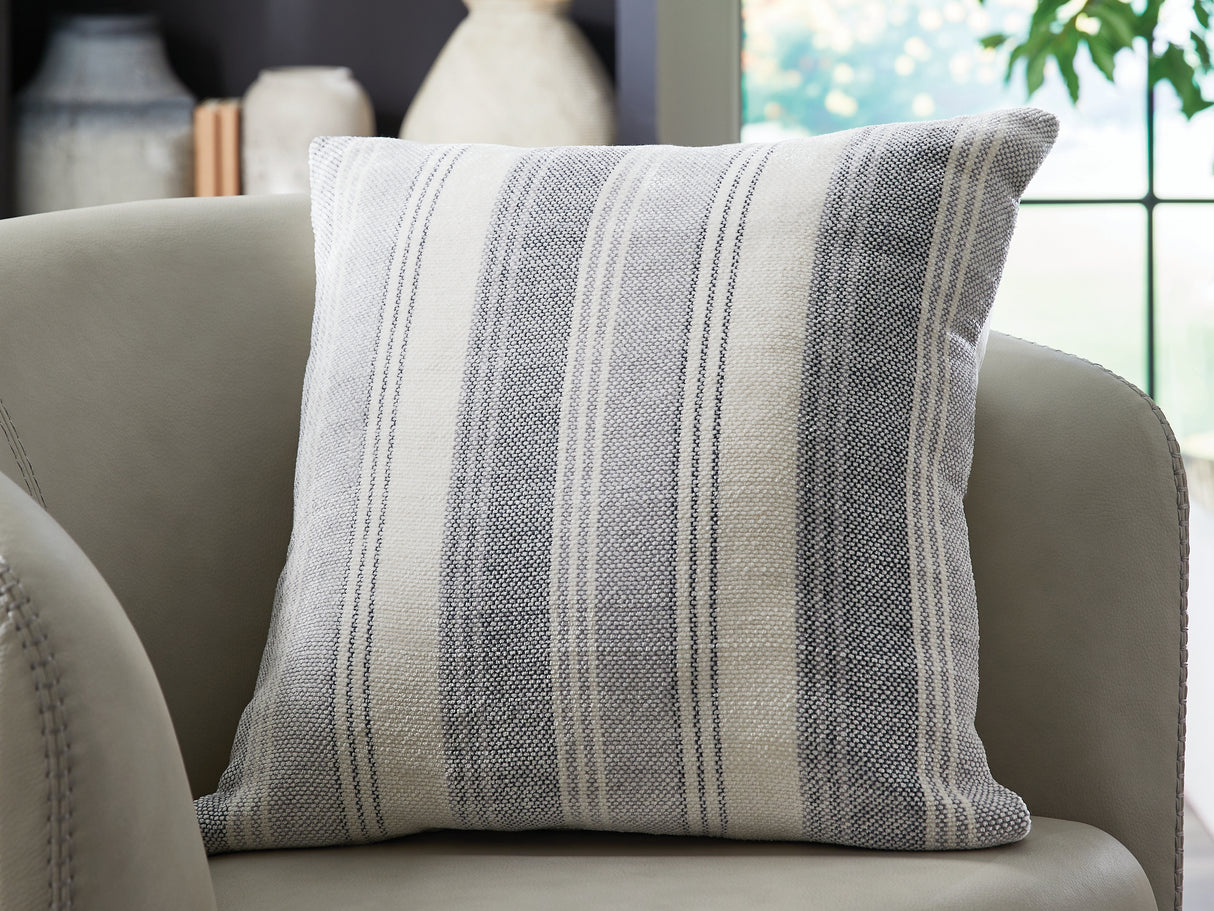 Furniture City Biloxi - Ashley Furniture - Adikus Pillows - Pillow (4/CS) / Blue/Gray/White - A1001126