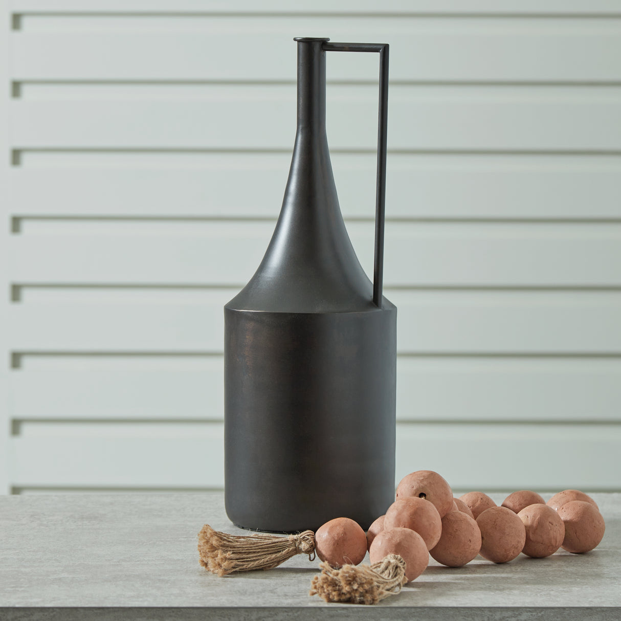 Furniture City Biloxi - Ashley Furniture - Zainforth Vase - Vase / Distressed Brown - A2000695
