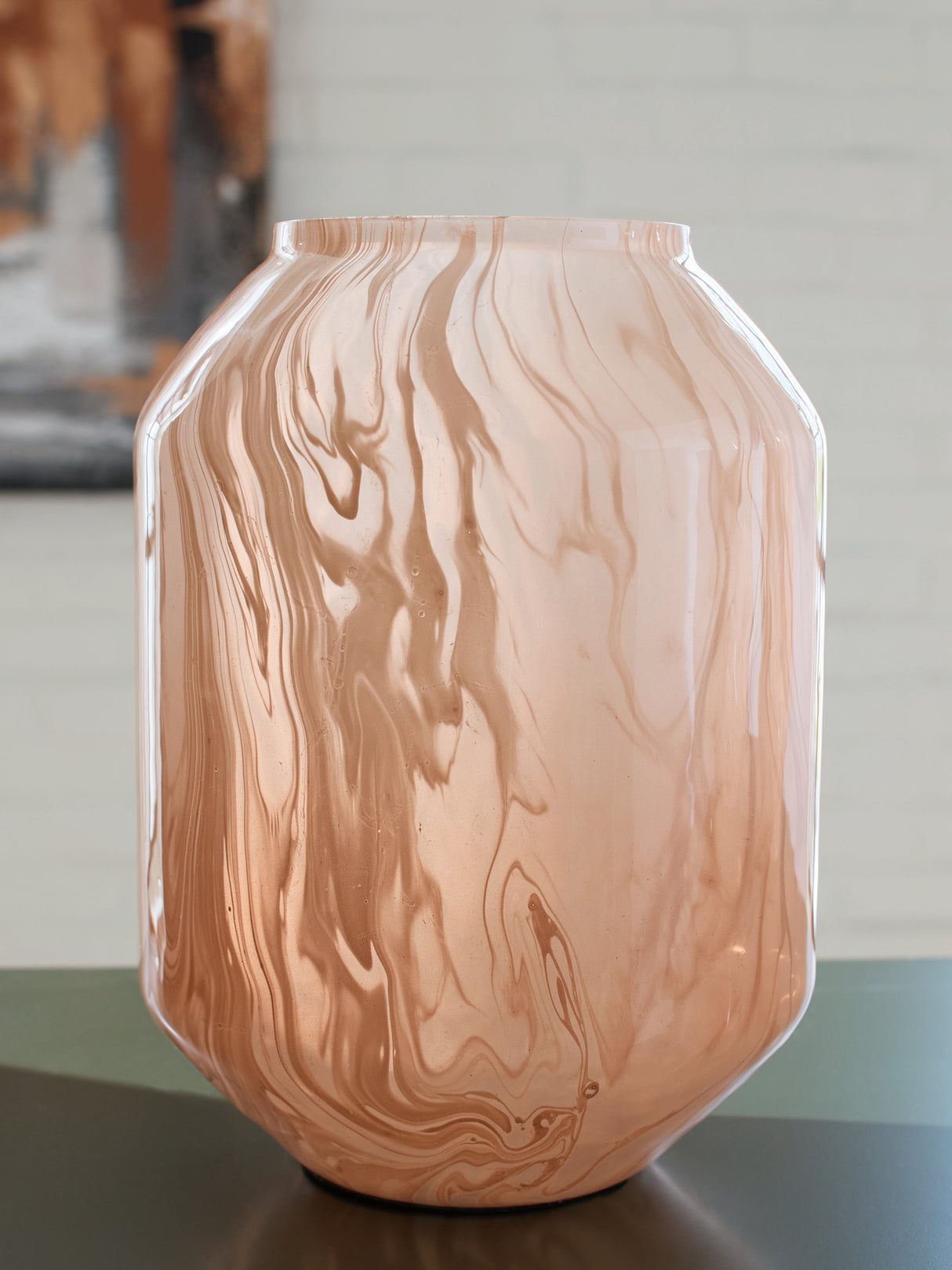 Furniture City Biloxi - Ashley Furniture - Dushby Vase - Vase / Blush Pink - A2000728