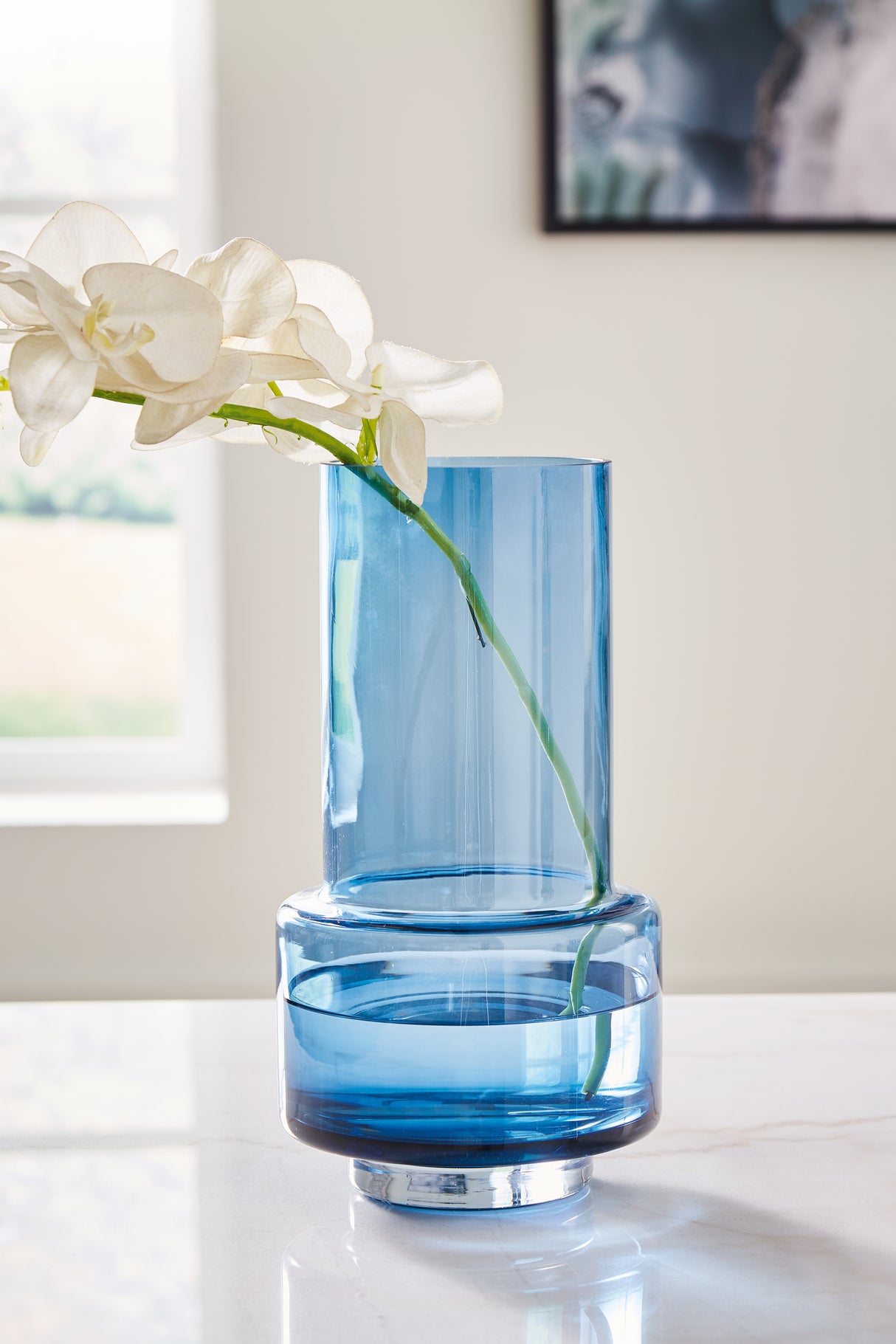 Furniture City Biloxi - Ashley Furniture - Bealen Vase - Vase / Dark Blue - A2900013