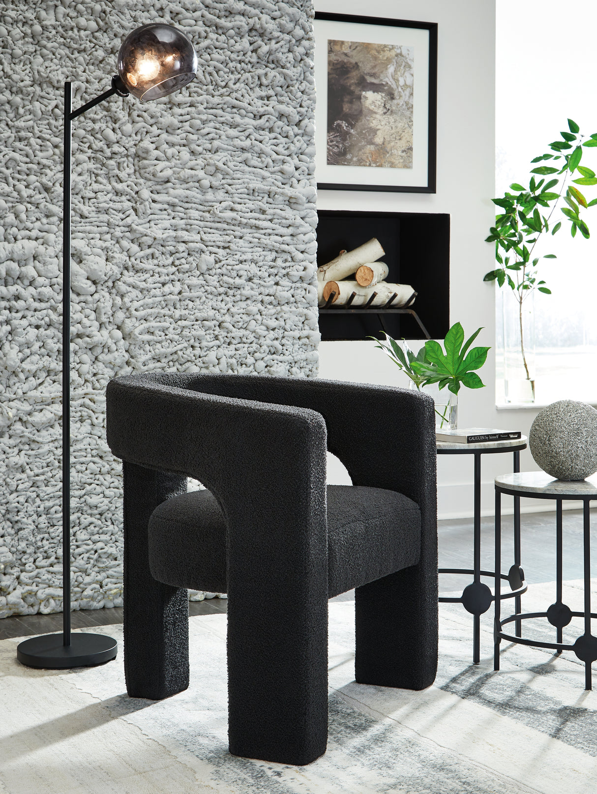 Furniture City Biloxi - Ashley Furniture - Landick Accent Chair - Accent Chair / Ebony - A3000698
