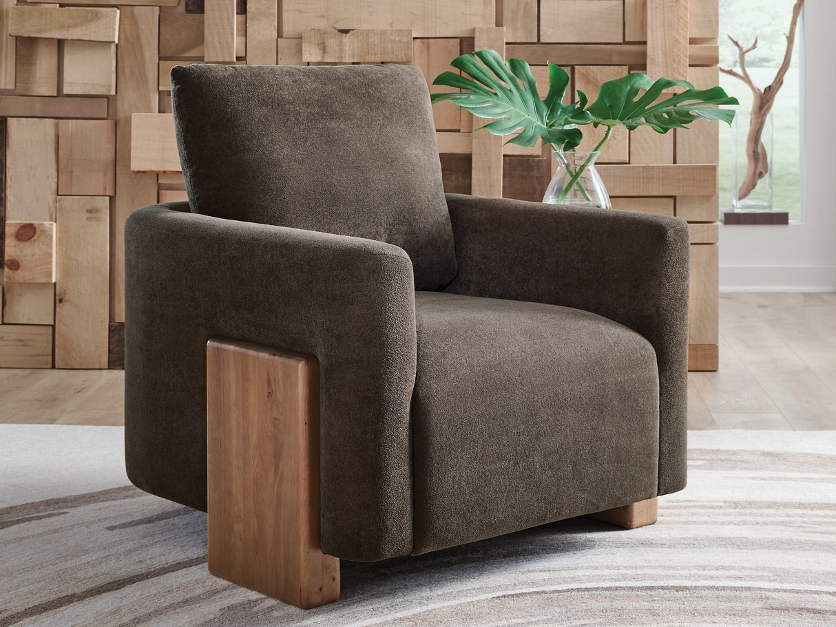 Furniture City Biloxi - Ashley Furniture - Dairlett Accent Chair - Accent Chair / Brown - A3000746