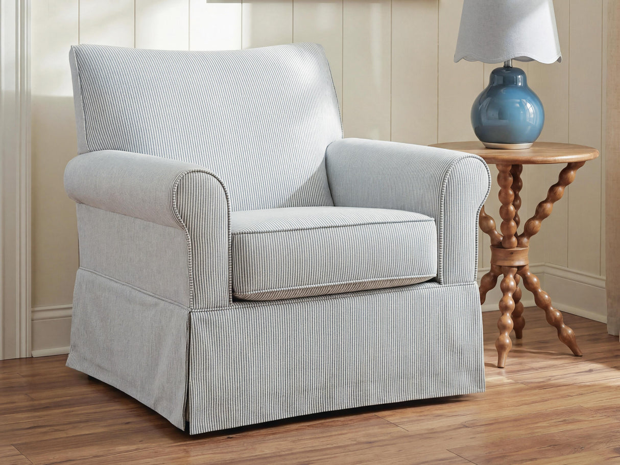 Furniture City Biloxi - Ashley Furniture - Searcy Swivel Glider Accent Chair - Swivel Glider Accent Chair - A3000853
